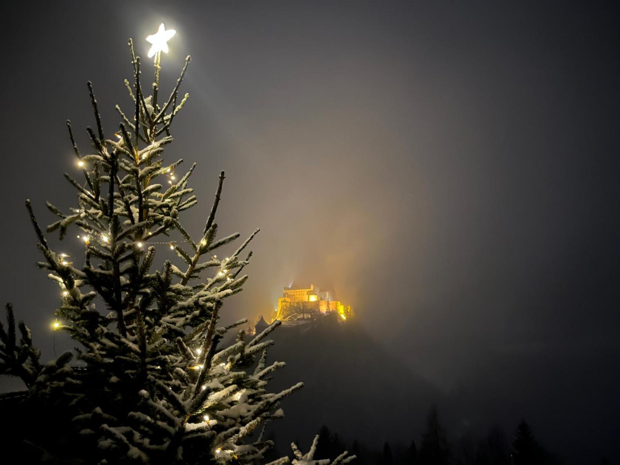 Haus Biechl Mit Blick Auf Burg Hohenwerfen Apartment *